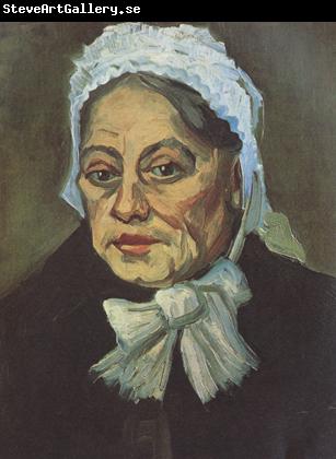 Vincent Van Gogh Head of an Old Woman with White Cap (nn04)